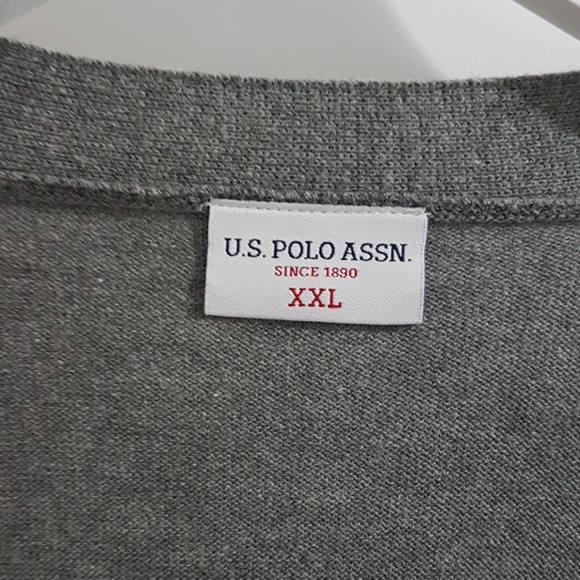 US Polo long knitted cardigan - Picture 5 of 5